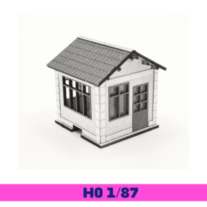 petit poste d'aiguillage h0 1/87