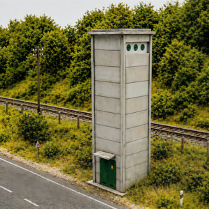 Transformateur EDF en béton – HO 1/87