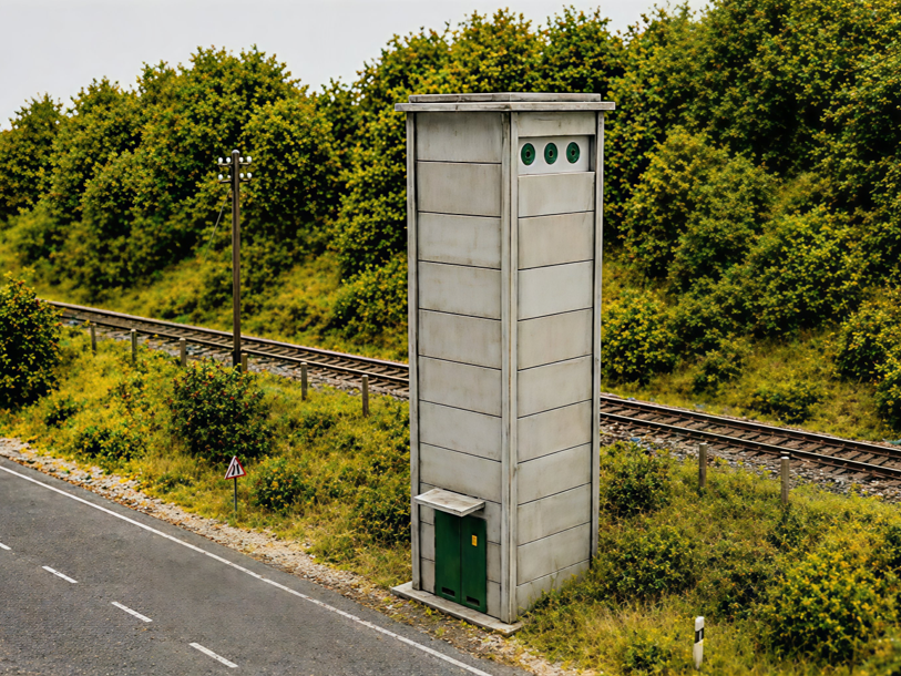 Transformateur EDF en béton – HO 1/87
