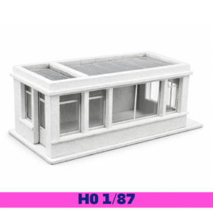 poste d'aiguillage "ras le sol" h0 1/87