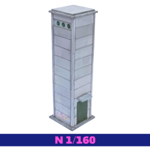 transfo edf cabine haute n 1/160 bastrains