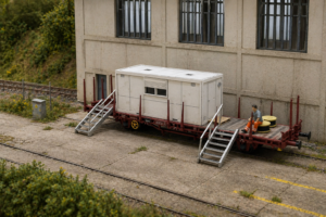 Bungalow INFRA miniature à l’échelle N 1/160