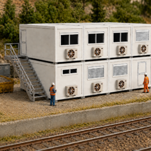 Base vie modulaire HO 1/87 Bastrains