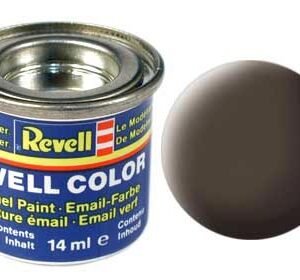 Revell Email Color 14 ml – Marron Cuir Mat 84