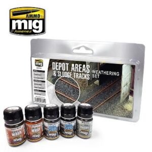 Set de patine ferroviaire AMMO – Depot Areas Sludge Tracks