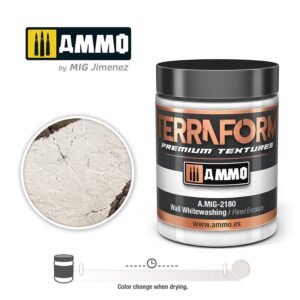 Texture Terraform AMMO – Mur blanchi à la chaux 100 ml